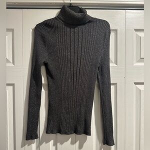 212 collection grey sparkly sweater
